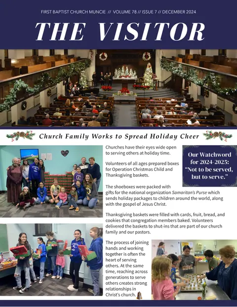 The Visitor, December 2024, cover