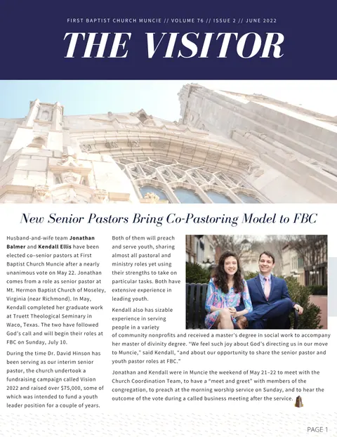 The Visitor, June 2022, cover