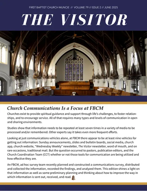 The Visitor, June 2025, cover