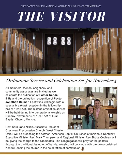 The Visitor, September 2023, cover